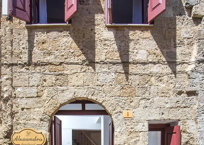 Rodos Old Town Authentic Alexandra Stone House