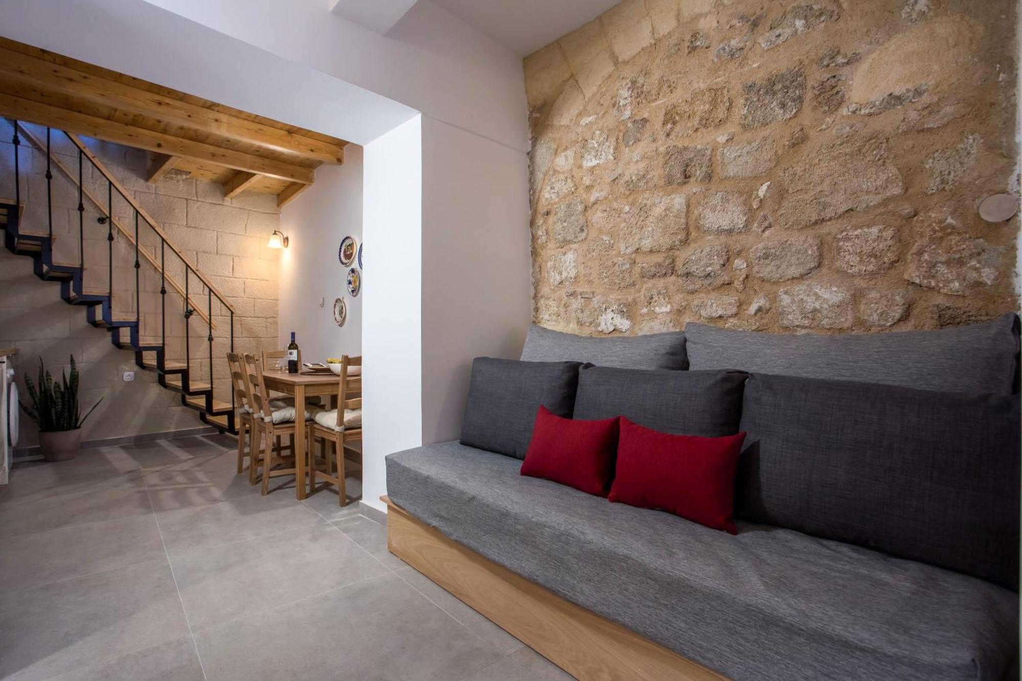 Rodos Old Town Authentic Alexandra Stone House Apartment