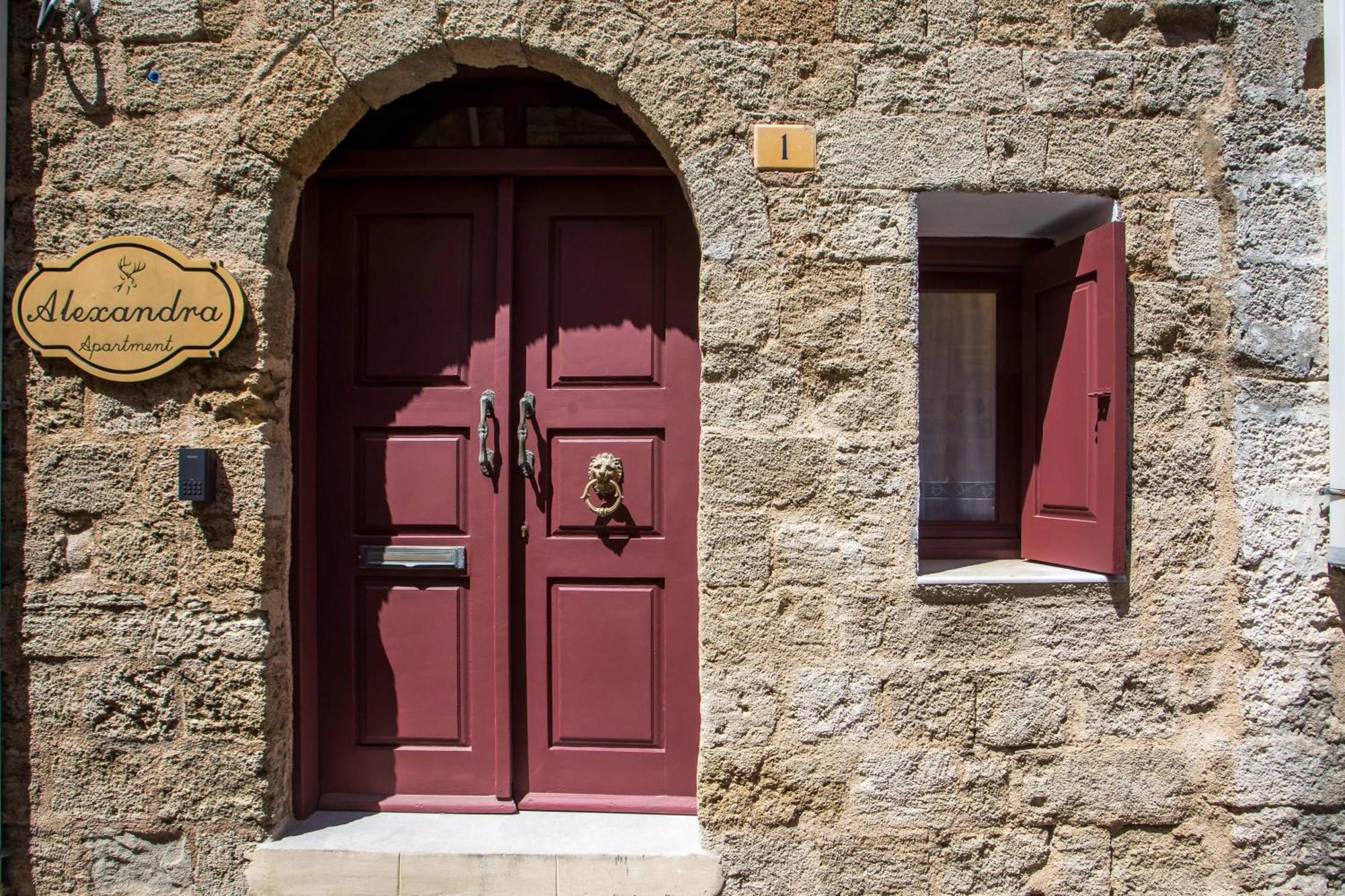 Apartment Rodos Old Town Authentic Alexandra Stone House Rhodes City