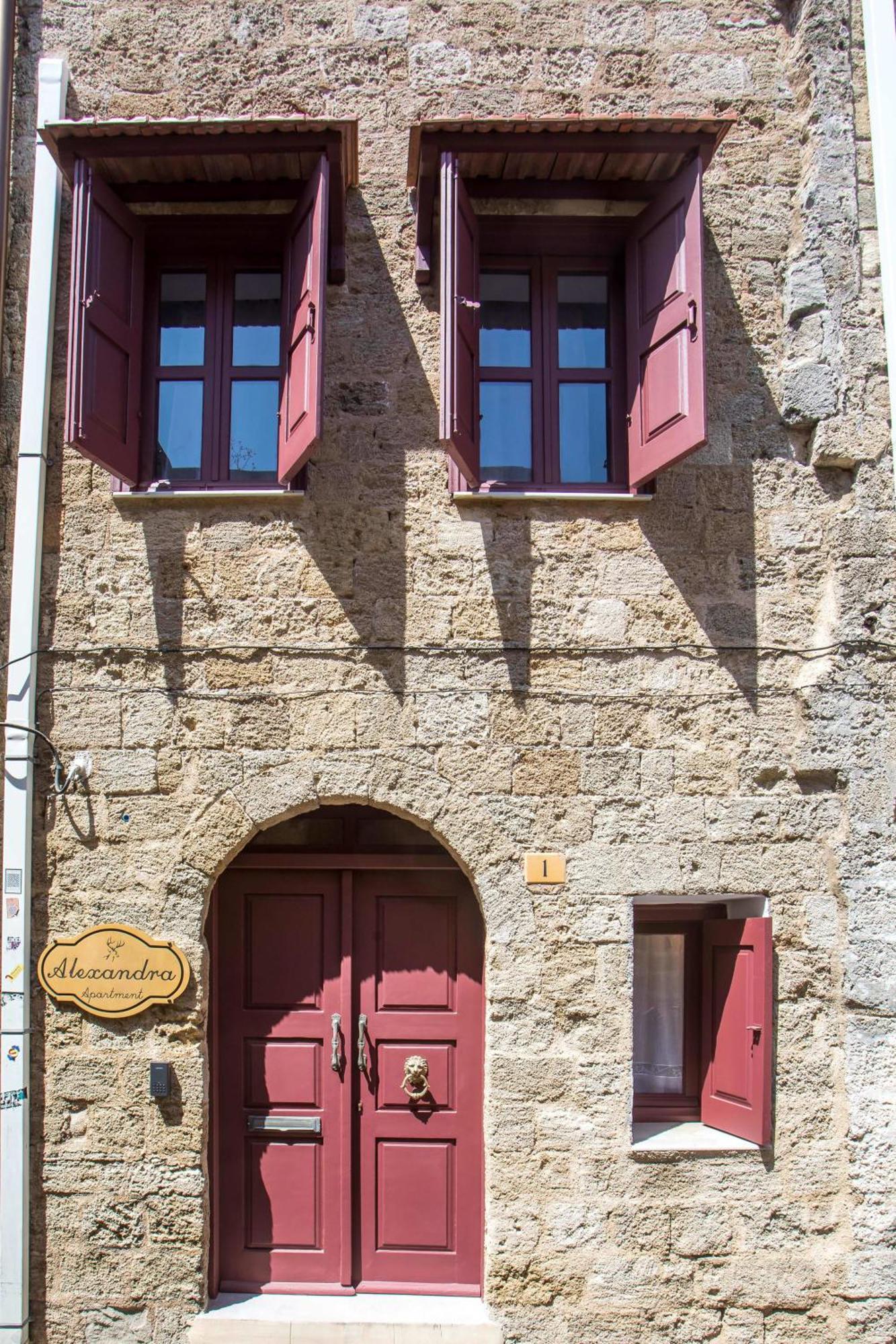 Rodos Old Town Authentic Alexandra Stone House * Rhodes City